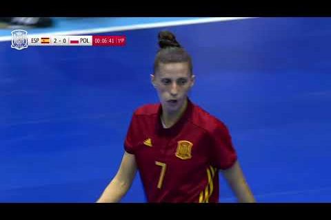 Resumen España 8-0 Polonia. Preeuropeo Femenino de Fútbol Sala