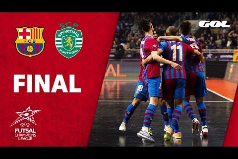 RESUMEN FINAL CHAMPIONS FUTSAL - FC BARCELONA 4-0 SPORTING CP
