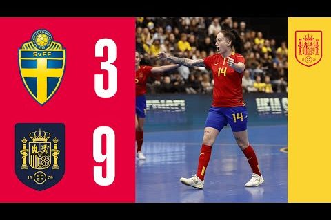 RESUMEN | Suecia 3-9 España | 🔴 SEFUTBOL